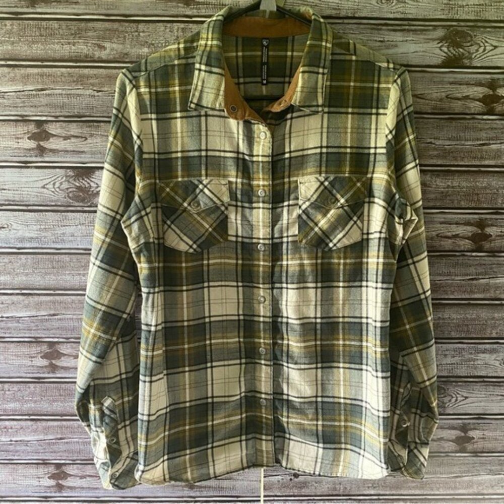 Kuhl Women's Long-Sleeved Button-Down‎ Shirt Size M